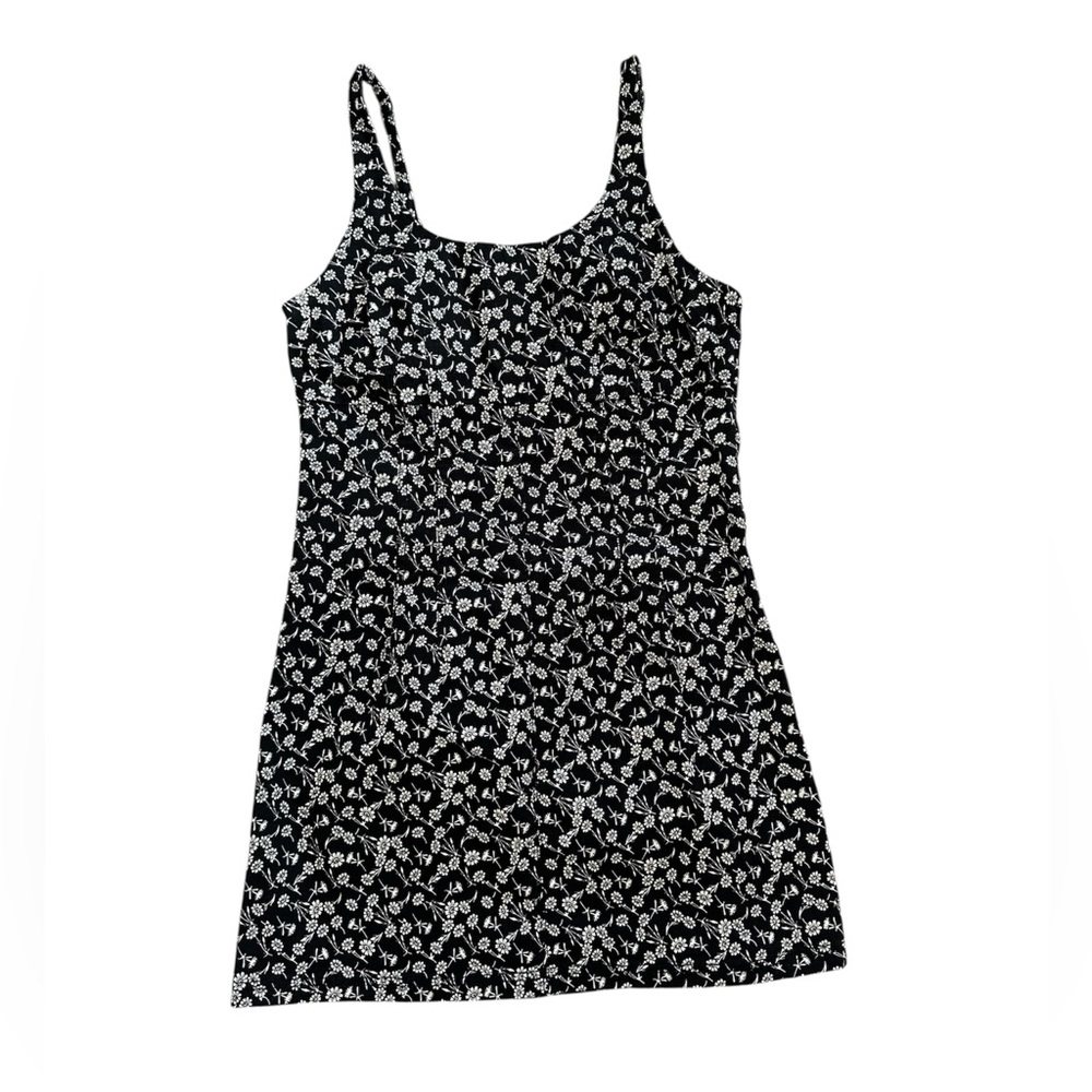SO Denim Floral Mini Dress